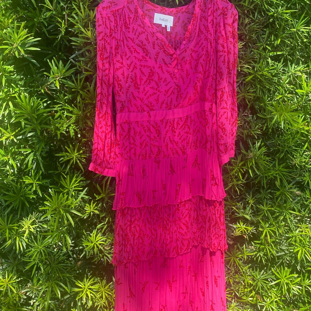 MIDI Morris Floral Dress BA&SH